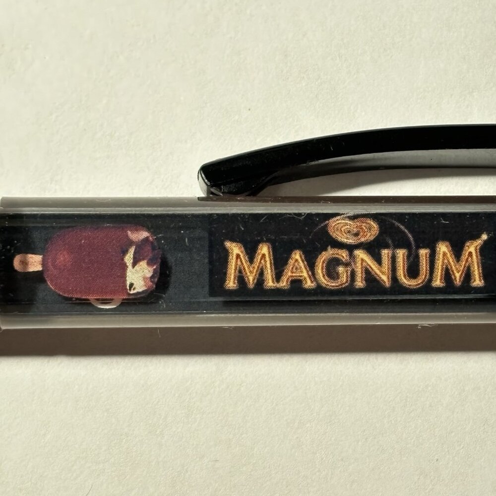 Frisko Magnum Danish Ice Cream Floaty Pen Advertising Promo Novelty Collectible